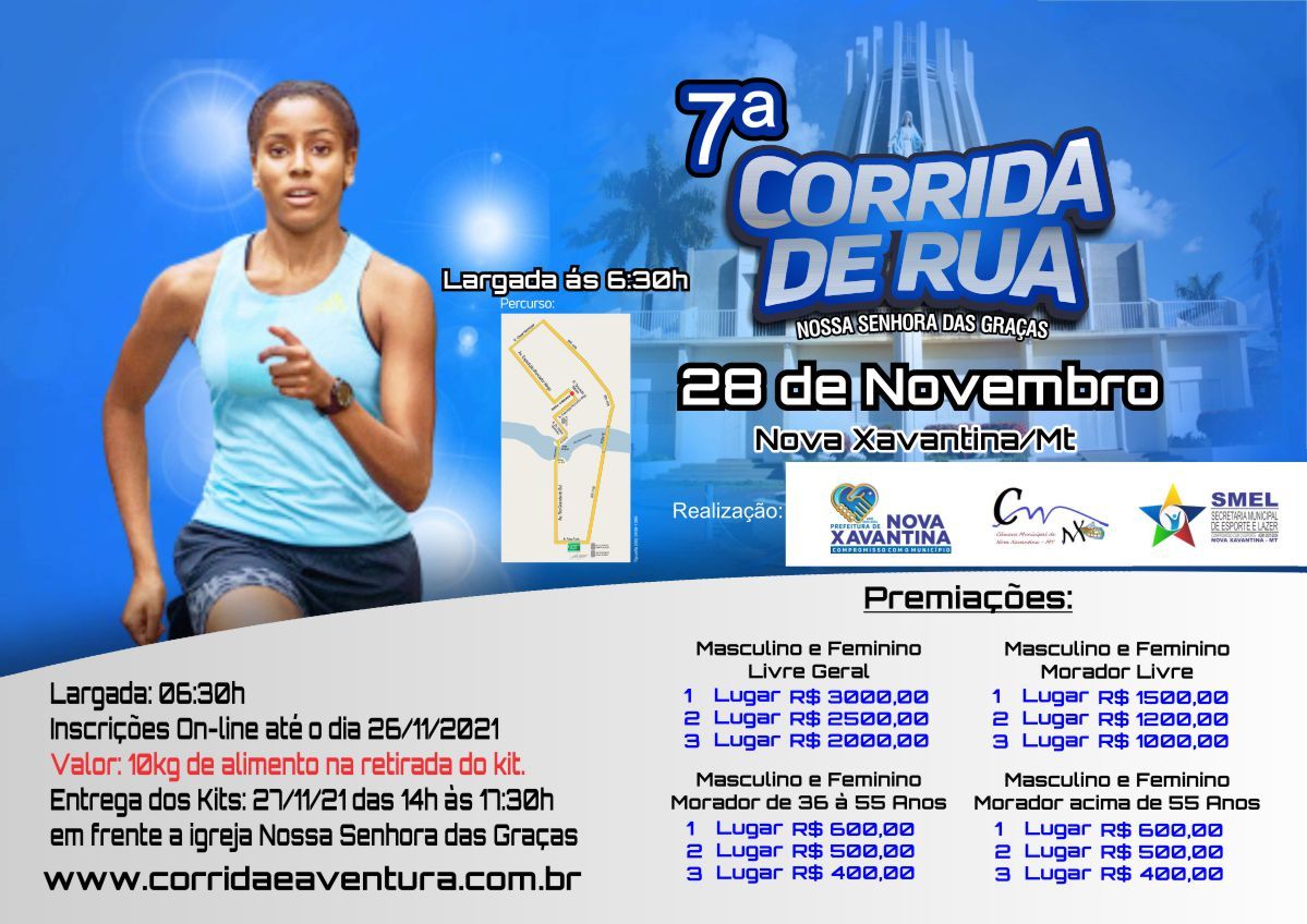 Torneio M.E.D.O. conta com novas modalidades: corrida de rua e