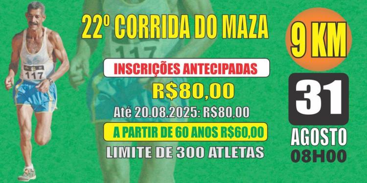 22° Corrida do Maza 9KM - 20256
