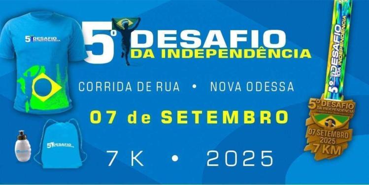CORRIDA 5º DESAFIO DA INDEPENDÊNCIA – 2025