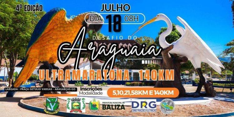 Ultramaratona Desafio do Araguaia Nacional  2026 - 140km 