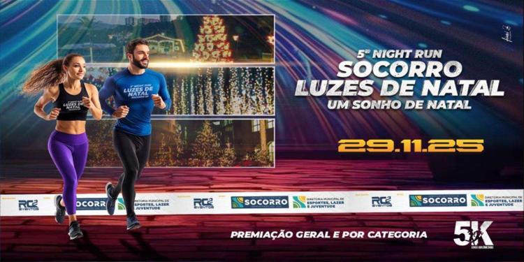 5ª Night Run Socorro - LUZES DE NATAL