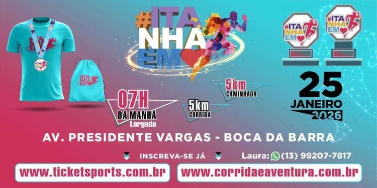 Corrida de Verão Itanháem 2026