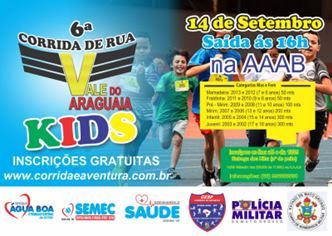 6ª Corrida Vale do Araguaia KIDS