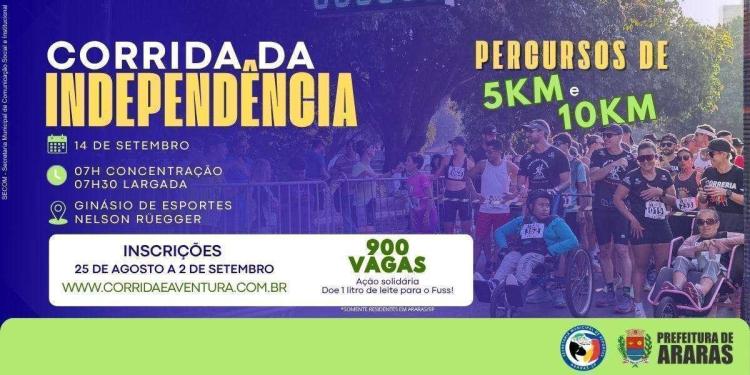 Corrida da Independencia 2025 - Araras/SP