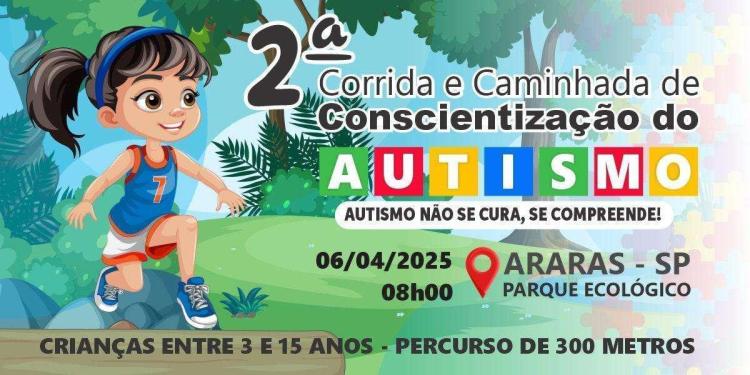 Corrida Kids -  Conscientização do Autismo 2025