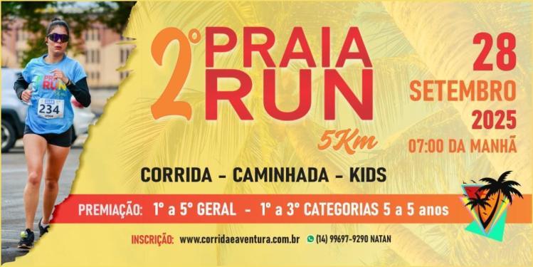 2º Praia Run - Igaraçu do Tietê SP