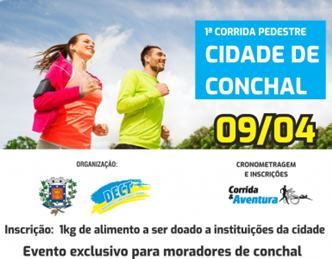 1ª Corrida Pedestre Cidade de Conchal