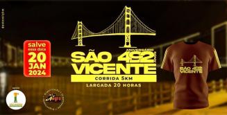 Comemoração ao 492º Aniversário de São Vicente