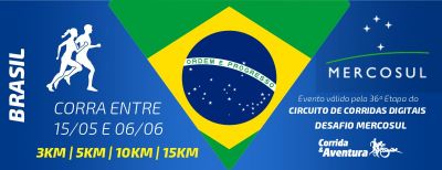 37ª etapa do Circuito de Corridas Digitais - Mercosul - Paraguai (International Citizen)